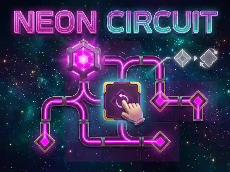 Lojë Neon Circuit në internet