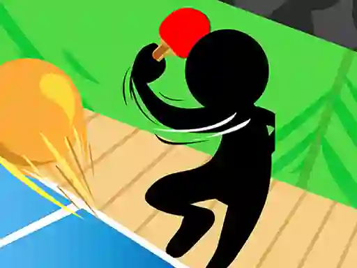 Lojë Stickman Ping Pong në internet