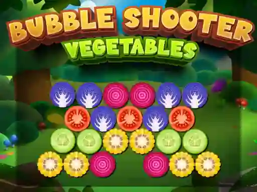 Lojë Bubble Shooter Vegetables në internet