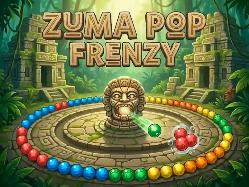 Lojë Zuma Pop Frenzy në internet