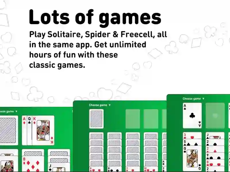 Lojë Solitaire collection: klondike, spider & freecell në internet