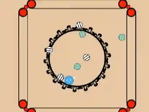 Lojë Carrom në internet
