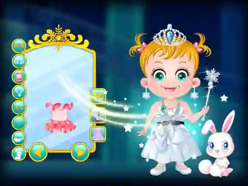 Lojë Baby Hazel Ice Princess Dressup në internet