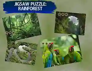 Lojë Jigsaw Puzzle Rain Forest në internet