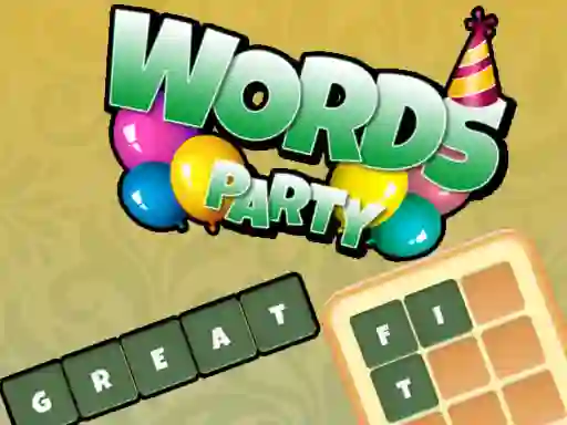 Lojë Words Party në internet
