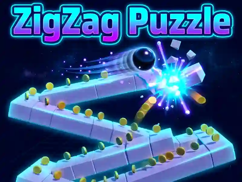 Lojë ZigZag Puzzle në internet