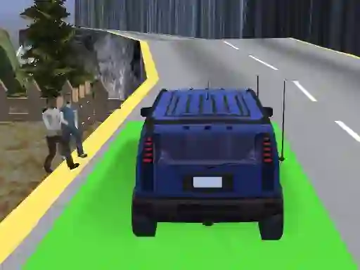 Lojë Uphill Jeep Driving në internet