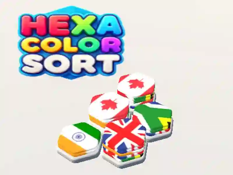 Lojë Hexa Color Sort në internet