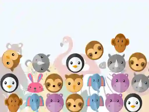 Lojë Count The Animals në internet