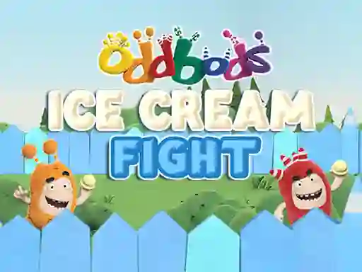 Lojë Oddbods Ice Cream Fight në internet