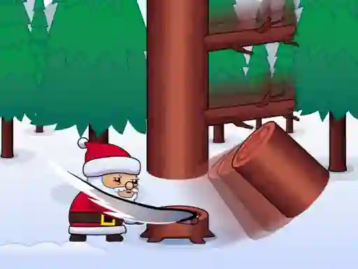 Lojë Lumberjack Santa në internet
