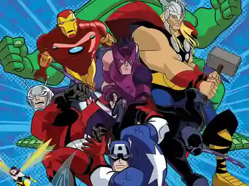 Lojë Avengers Coloring në internet