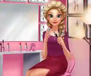 Lojë Ice Queen Makeover Time në internet