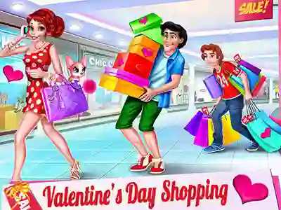 Lojë Valentine's Day Shopping në internet