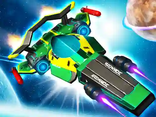 Lojë Cyber Racer Battles në internet