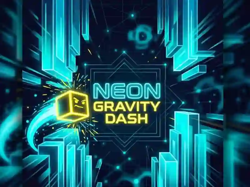 Lojë Neon Gravity Dash në internet
