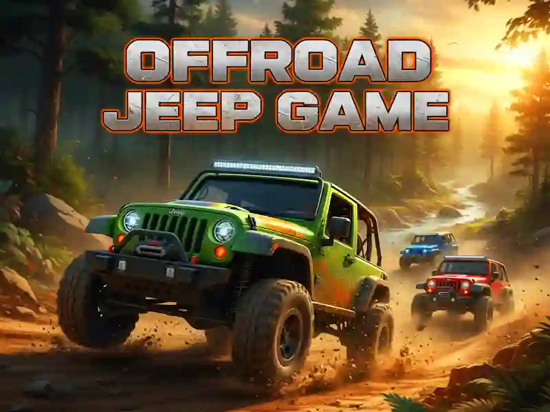 Lojë Offroad Jeep Game në internet
