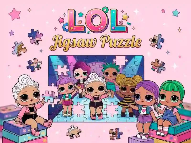 Lojë Lol Jigsaw Puzzle në internet