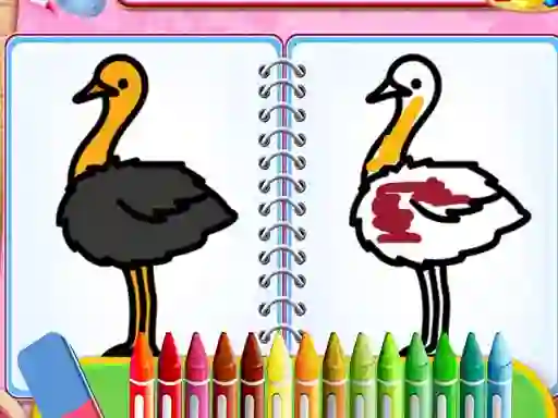 Lojë Coloring Birds Game në internet