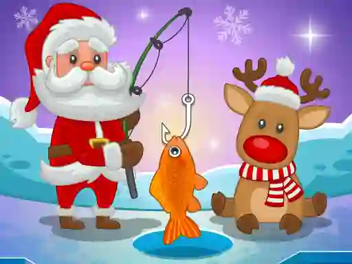 Lojë Santa's Christmas Fishing në internet