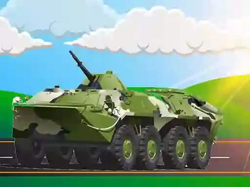 Lojë Military Vehicles Jigsaw në internet