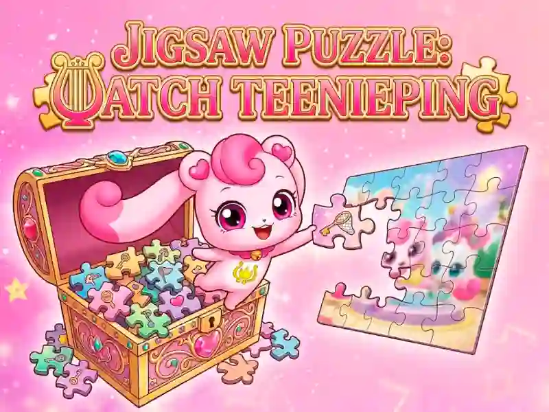 Lojë Jigsaw Puzzle: Catch Teenieping në internet