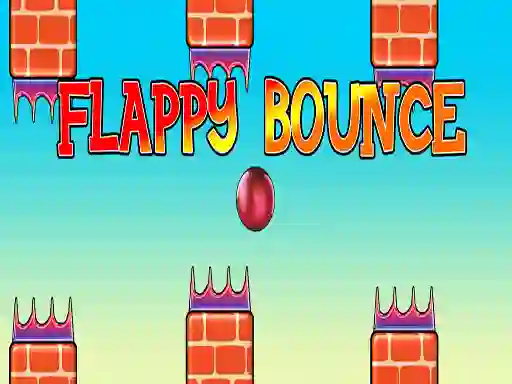 Lojë Flappy Bounce në internet