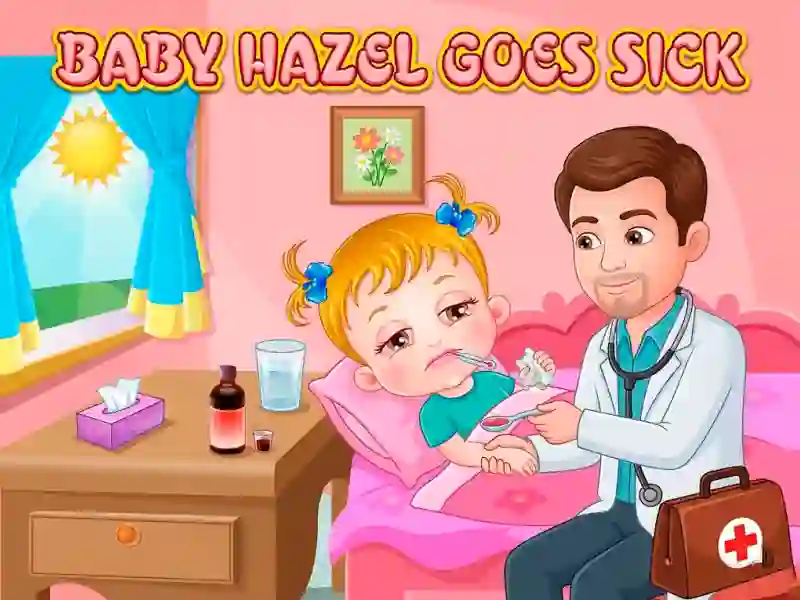 Lojë Baby Hazel Goes Sick në internet