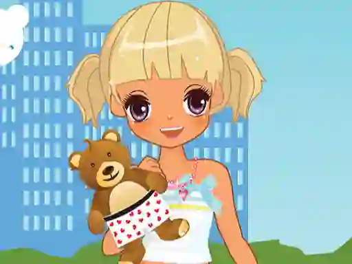 Lojë Little Girl Dress Up në internet