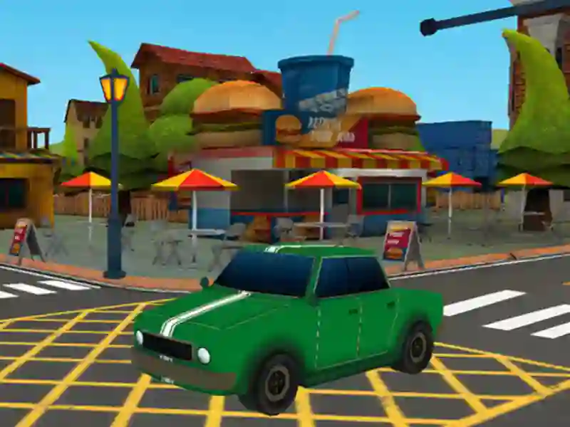 Lojë Fun Town Parking në internet