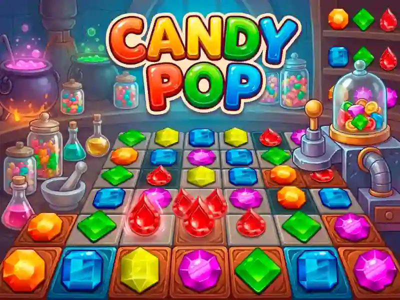 Lojë Candy Pop në internet