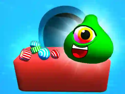 Lojë Candy Monsters Puzzle në internet