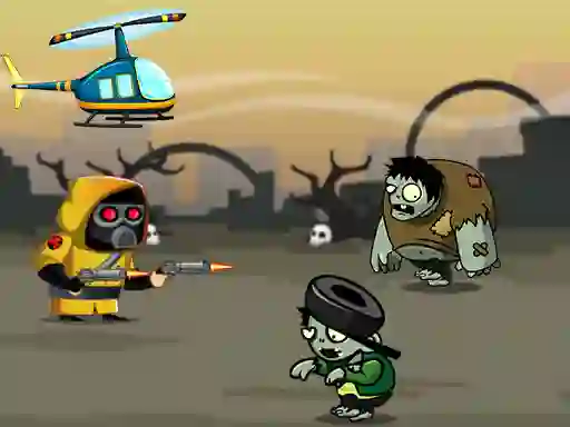 Lojë Crazy Zombie Hunter në internet