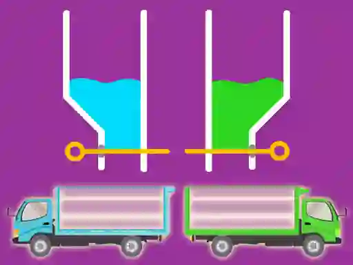 Lojë Color Water Trucks në internet