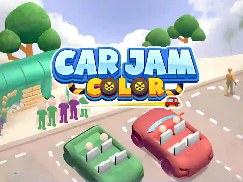 Lojë Car Jam Color në internet