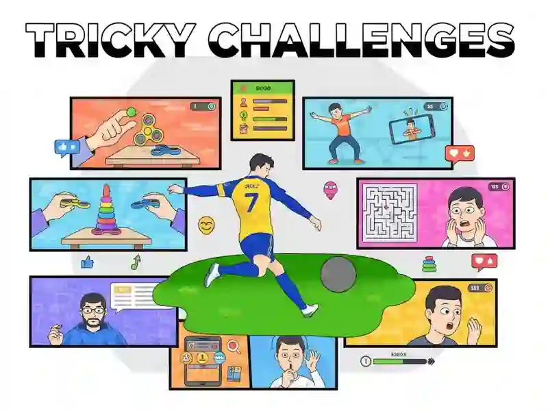 Lojë Tricky Challenges në internet