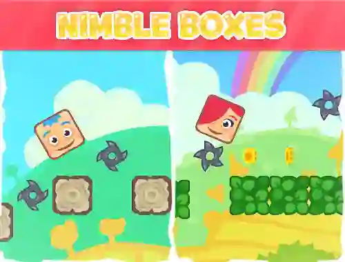 Lojë Nimble boxes në internet