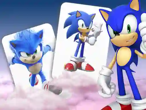 Lojë Sonic Memory card Match në internet