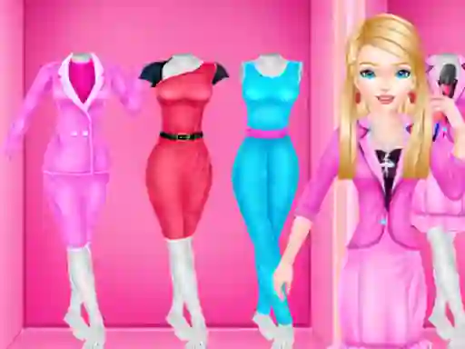 Lojë Doll Career Outfits Challenge në internet