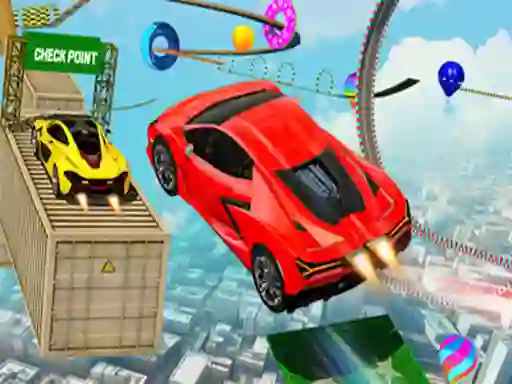 Lojë Crazy Car Stunt Descent GT në internet