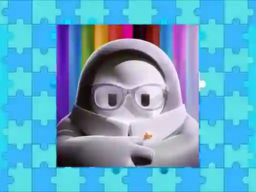 Lojë Fall Guys Puzzle në internet