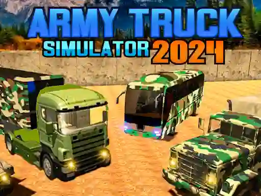 Lojë Army Truck Simulator 2024 në internet