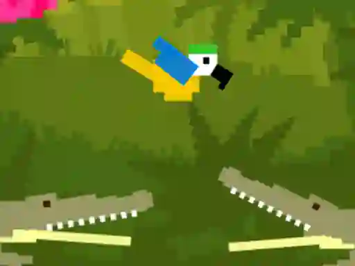 Lojë Blocky Bird në internet