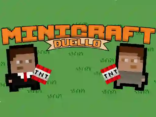 Lojë Minicraft Duello në internet