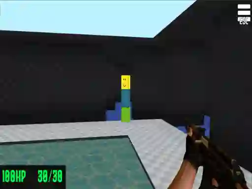 Lojë Counter Wars në internet