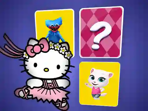 Lojë Hello Kitty Memory Card Match në internet