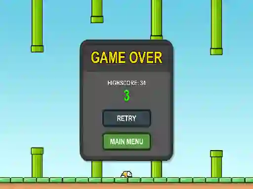 Lojë Flappy Bird në internet