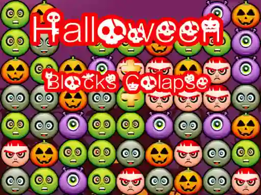 Lojë Halloween Block Collapse në internet