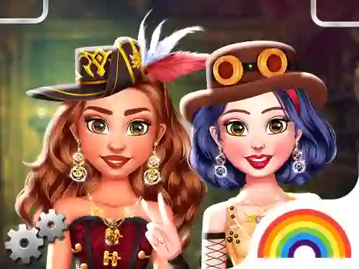 Lojë Princess Girls Steampunk Rivalry në internet