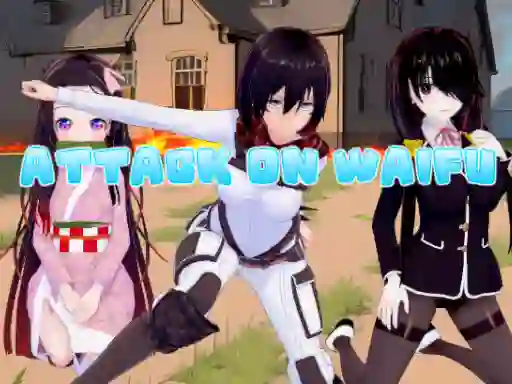 Lojë Attack On Waifu Clicker në internet